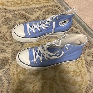 Converse high top plat form